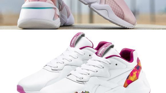 Barbie x Puma Nova : les sneakers revisitées en deux versions girly pour les 60 ans de la poupée