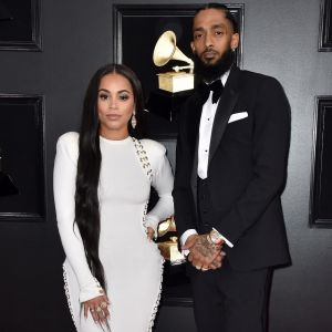 Mort du rappeur Nipsey Hussle : sa compagne Lauren London "est perdue" sans lui, des stars comme Jennifer Lopez, Alicia Keys et Ciara la soutiennent.