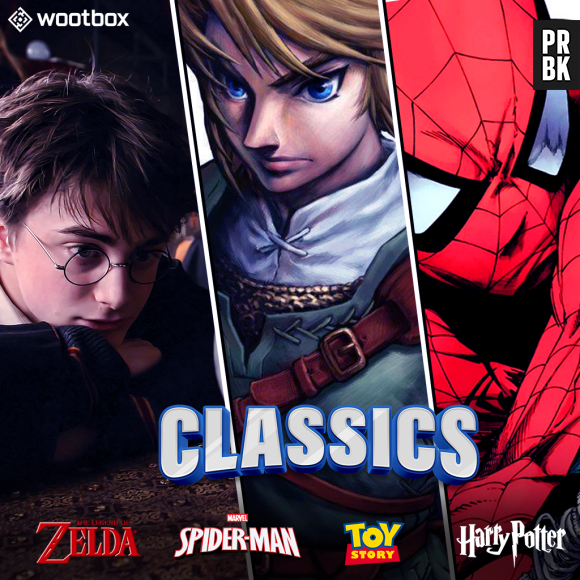 Harry Potter, Toy Story, Spider-Man... craquez pour la Wootbox Classics