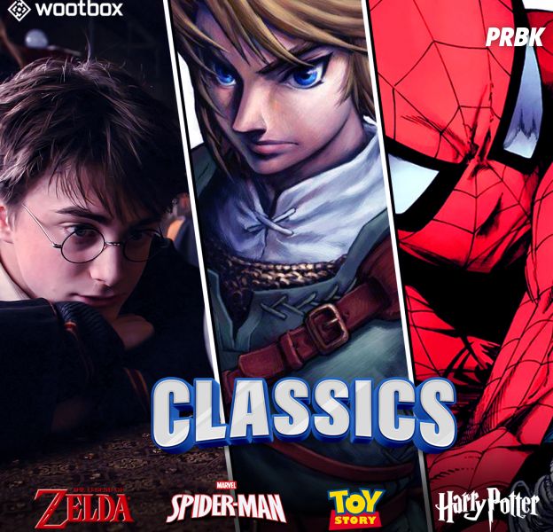 Harry Potter, Toy Story, Spider-Man... craquez pour la Wootbox Classics