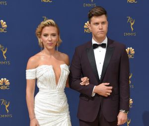 Scarlett Johansson et son petit ami Colin Jost