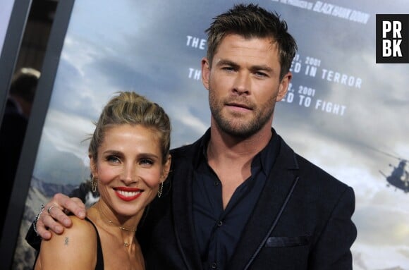 Chris Hemsworth et sa femme Elsa Pataky