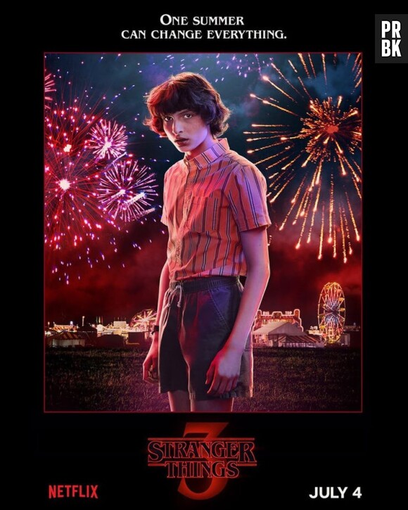 Stranger Things saison 3 : l'affiche de Mike joué par Finn Wolfhard