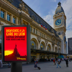 Quand Disney transforme la gare de Lyon en "gare du Lion" sur l'air de L'Histoire de la Vie 🦁🎵