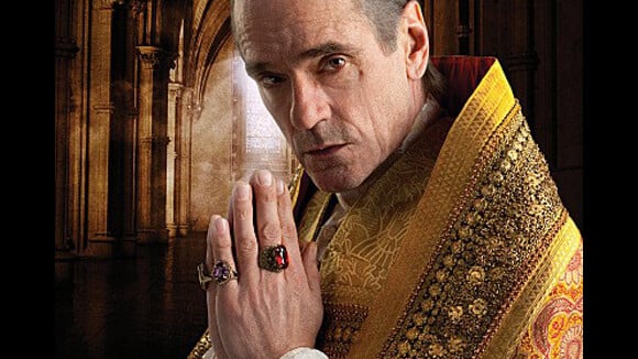 The Borgias ... la première affiche promo avec Jeremy Irons