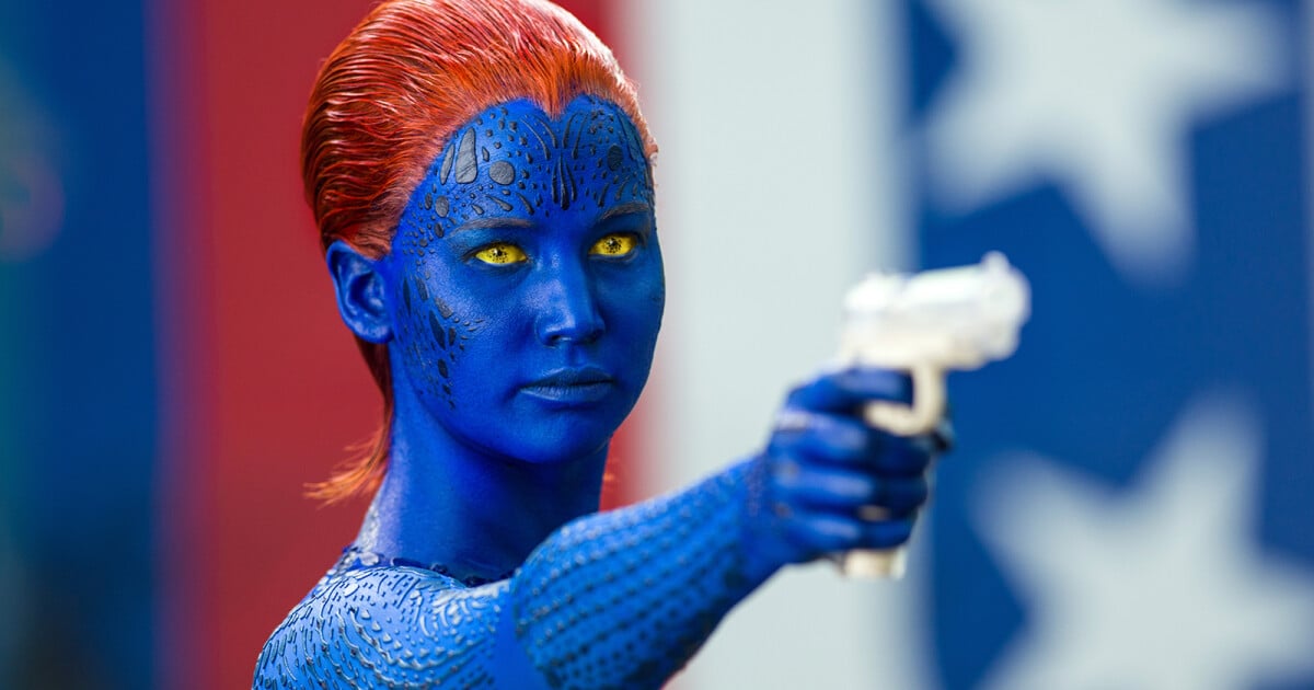 Jennifer Lawrence (X-Men Days of Future Past) : son incroyable