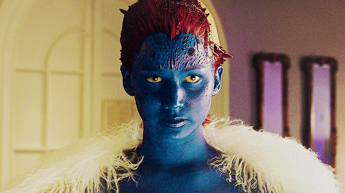 Jennifer Lawrence en Mystique dans X-Men : Days of Future Past