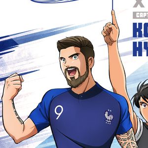 Captain Tsubasa s'associe à l'Equipe de France : Olivier Giroud