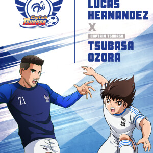 Captain Tsubasa s'associe à l'Equipe de France : Lucas Hernandez