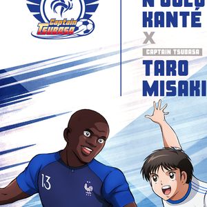 Captain Tsubasa s'associe à l'Equipe de France : N'Golo Kanté