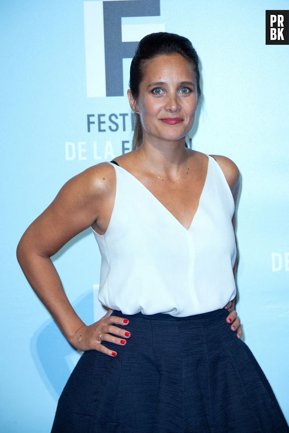 Julie de Bona sans son maquillage