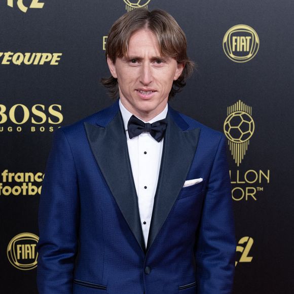 Luka Modric à la cérémonie du Ballon d'Or 2019