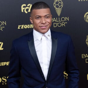 Kylian Mbappé à la cérémonie du Ballon d'Or 2019