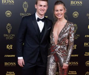 Matthijs de Ligt et sa petite amie à la cérémonie du Ballon d'Or 2019