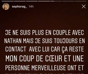 Sephora (Les Princes et les princesses de l'amour 3) séparée de Nathan : elle dévoile la raison de leur rupture
