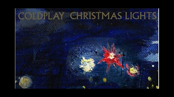 ColdPlay ... la pochette et le teaser de leur futur tube Christmas Lights