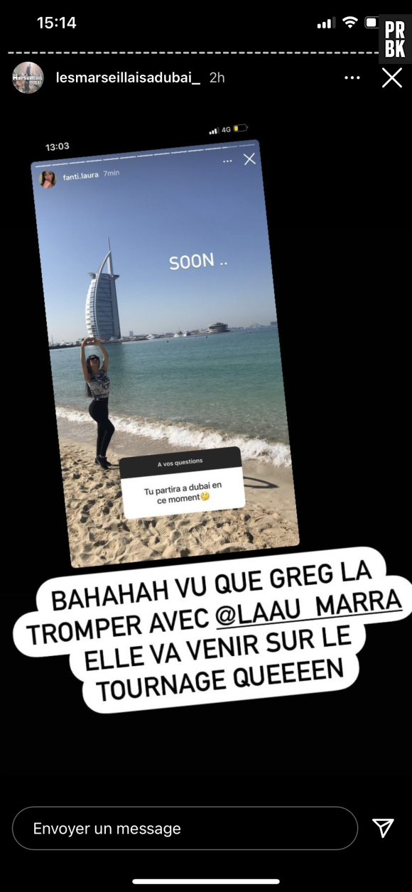 Les Marseillais à Dubaï : Greg Yega bientôt face à sa petite amie Laura après sa tromperie avec Laura ?