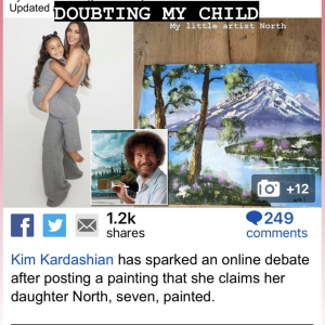 Kim Kardashian prend la défense de sa fille North West