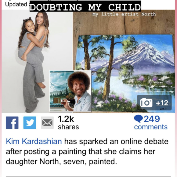 Kim Kardashian prend la défense de sa fille North West