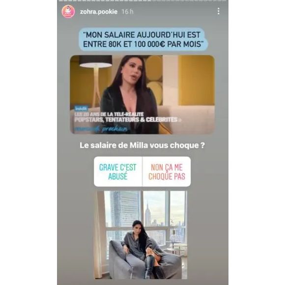 Dans le docu de TMC, Milla Jasmine révèle avoir un salaire énorme... à 6 chiffres