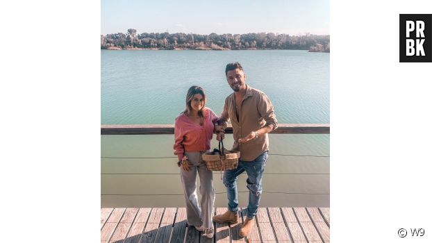 Carla Moreau et Kevin Guedj dans Les Marseillais à Dubaï sur W9