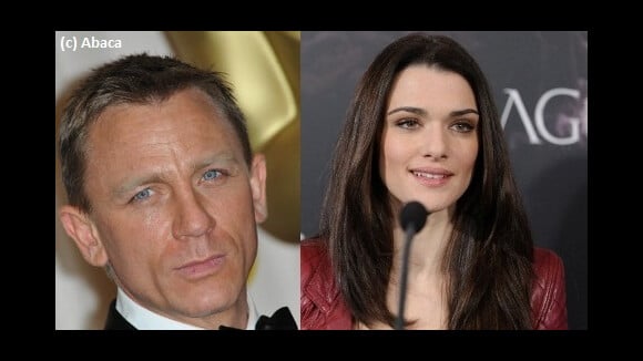 Daniel Craig ... grillé main dans la main avec Rachel Weisz