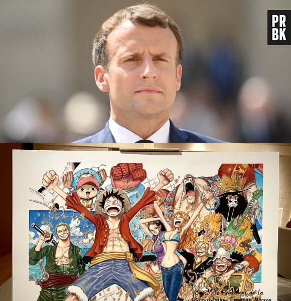 One Piece, Akira, Fairy Tail... Emmanuel Macron fan de mangas au Japon, les Internautes divisés