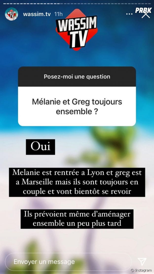 Les Marseillais VS Le Reste du Monde 6 : Mélanie Orl et Greg Yega en couple, ils officialisent et se déclarent leur amour