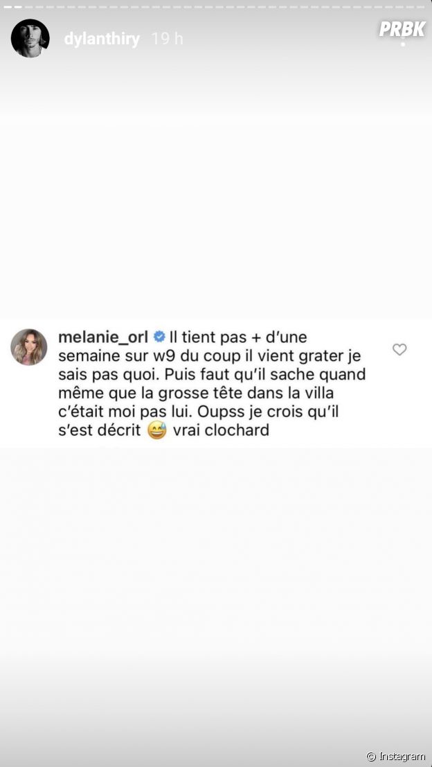 Dylan Thiry clashe Mélanie Orl qui "sort avec Greg pour faire Les Marseillais" : elle répond