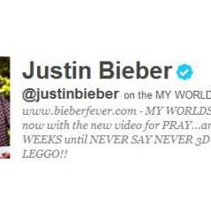 Justin Bieber ... En février 2011, il deviendra la star la plus suivie sur Twitter