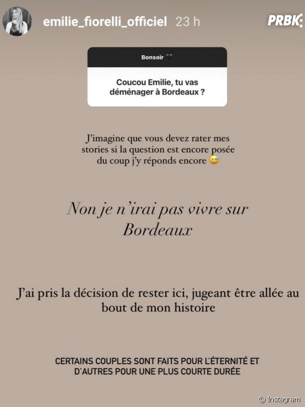 Emilie Fiorelli séparée de M'Baye Niang : elle se confie sur leur rupture.