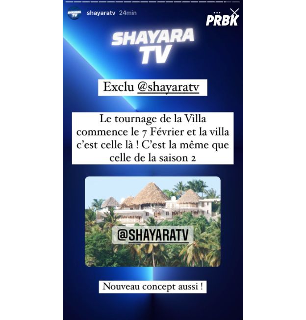 Shayara TV dévoile des premières infos sur le tournage de La Villa des coeurs brisés 7.