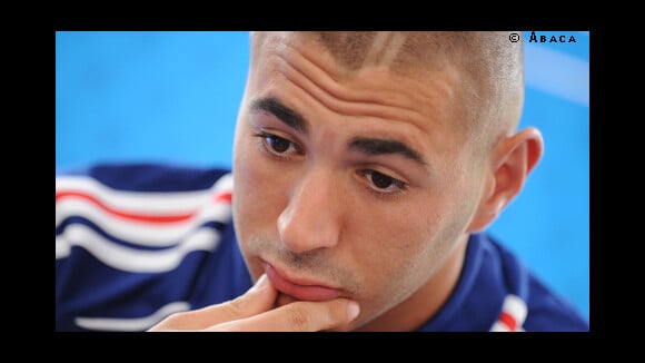 Karim Benzema ... l'arrivée d'Adebayor à Madrid peut lui faire de l'ombre