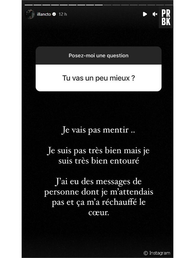 Illan Castronovo s'exprime après sa tentative de suicide