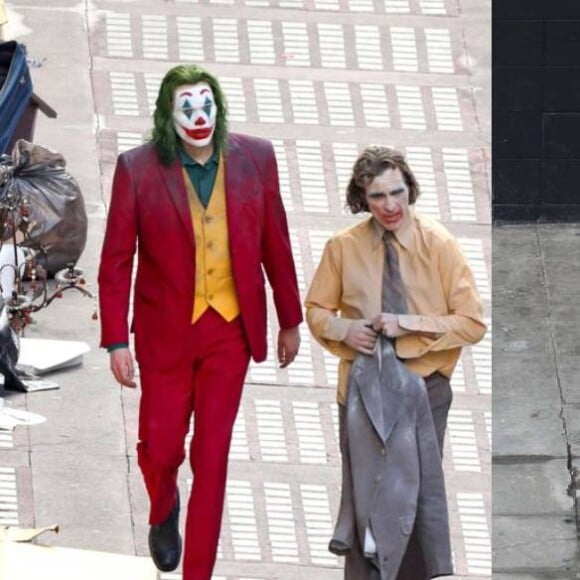 Photos de Joaquin Phoenix sur le tournage du Joker 2