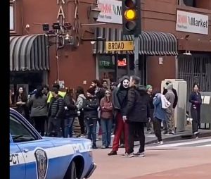 Photo du tournage de Joker à Los Angeles