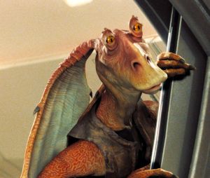 Ahmed Best a joué Jar Jar Binks et désormais Kelleran Beq dans l'univers Star Wars