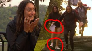 "C'est pas un handicap, elle cavale comme Mbappé" : de la triche dans Pékin Express 2023 ? Angie et Nathalie éliminées, les soeurs sauvées, les internautes ont la haine comme jamais