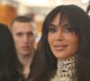 Kim Kardashian fait son shopping à la boutique "Dolce & Gabbana" à Milan pendant la Fashion Week, le 25 février 2023.  Kim Kardashian is seen in the Dolce & Gabbana store in Milan during Milan Fashion Week FW 2023. February 25th, 2023. 