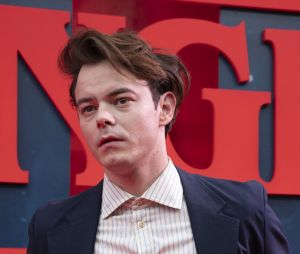 Charlie Heaton à la première de la saison 4 de la série Netflix "Stranger Things" à Madrid, le 18 mai 2022.  Premiere of season 4 of the Netflix series "Stranger Things" in Madrid. May 18th, 2022. 