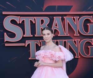 Millie Bobby Brown à la première de la série Netflix "Stranger Things - Saison 3" à Los Angeles, le 28 juin 2019.  Celebrities at the premiere of "Stranger Things - Season 3" in Los Angeles. June 28th, 2019. 