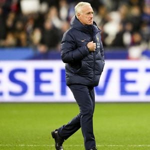 Didier Deschamps, entraineur et sélectionneur de l'équipe de France - Match de qualification à l''EURO 2024 de Football opposant la France aux Pays-Bas au Stade de France à Saint-Denis, France, le 24 mars 2023. La France a gagné 4-0. © Jean-Baptiste Autissier/Panoramic/Bestimage  UEFA Euro 2024 qualification football match between France and Netherlands at the Stade de France in Saint-Denis, north of Paris, France, on March 24, 2023. France won 4-0. 