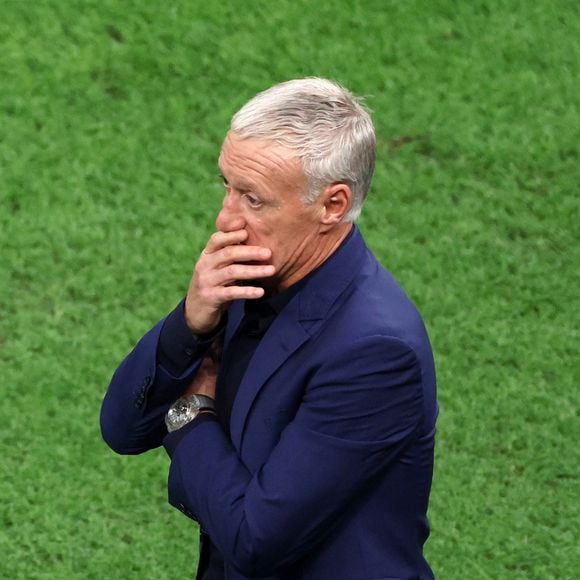 Didier Deschamps - Match "France - Argentine (3-3 - tab 2-4)" en finale de la Coupe du Monde 2022 au Qatar (FIFA World Cup Qatar 2022) le 18 décembre 2022.  