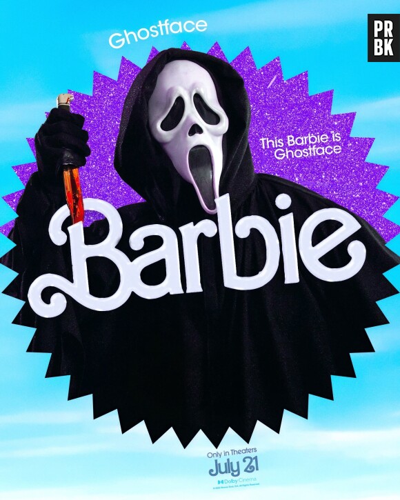 Sur Twitter, le Barbie Selfie Generator convient d'ailleurs à tout le monde : héros de mangas et de jeux vidéo, twittos et twittas totalement anonymes, chanteuses (comme Lana Del Rey) ou même... Ghostface, le tueur vénér de la saga Scream. Oui oui.