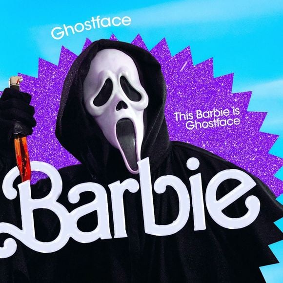 Sur Twitter, le Barbie Selfie Generator convient d'ailleurs à tout le monde : héros de mangas et de jeux vidéo, twittos et twittas totalement anonymes, chanteuses (comme Lana Del Rey) ou même... Ghostface, le tueur vénér de la saga Scream. Oui oui.