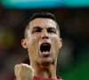 Cristiano Ronaldo lors du match des qualifications européennes entre le Portugal et le Liechtenstein à Lisbonne, Portugal le 23 mars 2023.