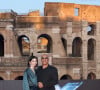 Vin Diesel - Meadow Walker à la première du film "Fast & Furious X" à Rome, le 12 mai 2023.