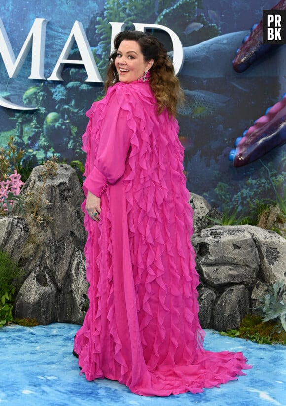 Melissa McCarthy à la première du film "La Petite Sirène (The Little Mermaid)" à Londres, le 15 mai 2023.  Celebrities at the premiere of "La Petite Sirène (The Little Mermaid)" in London. May 15th, 2023. 