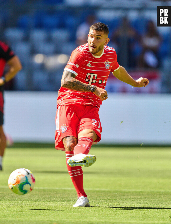 Lucas Hernandez sous le maillot du Bayern Munich.