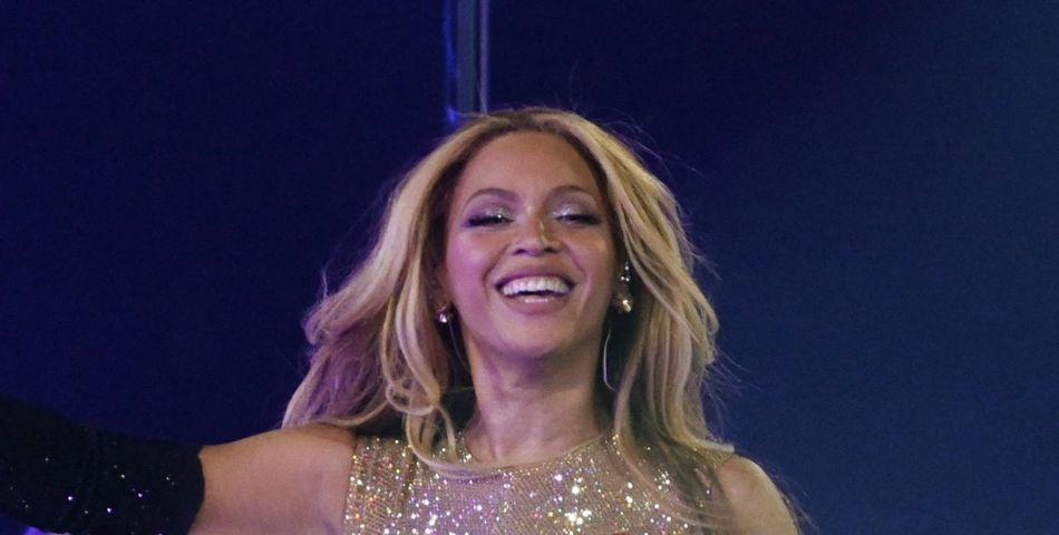Beyonce Knowles en concert à la Friends Arena à Stockholm en Suède, le ...